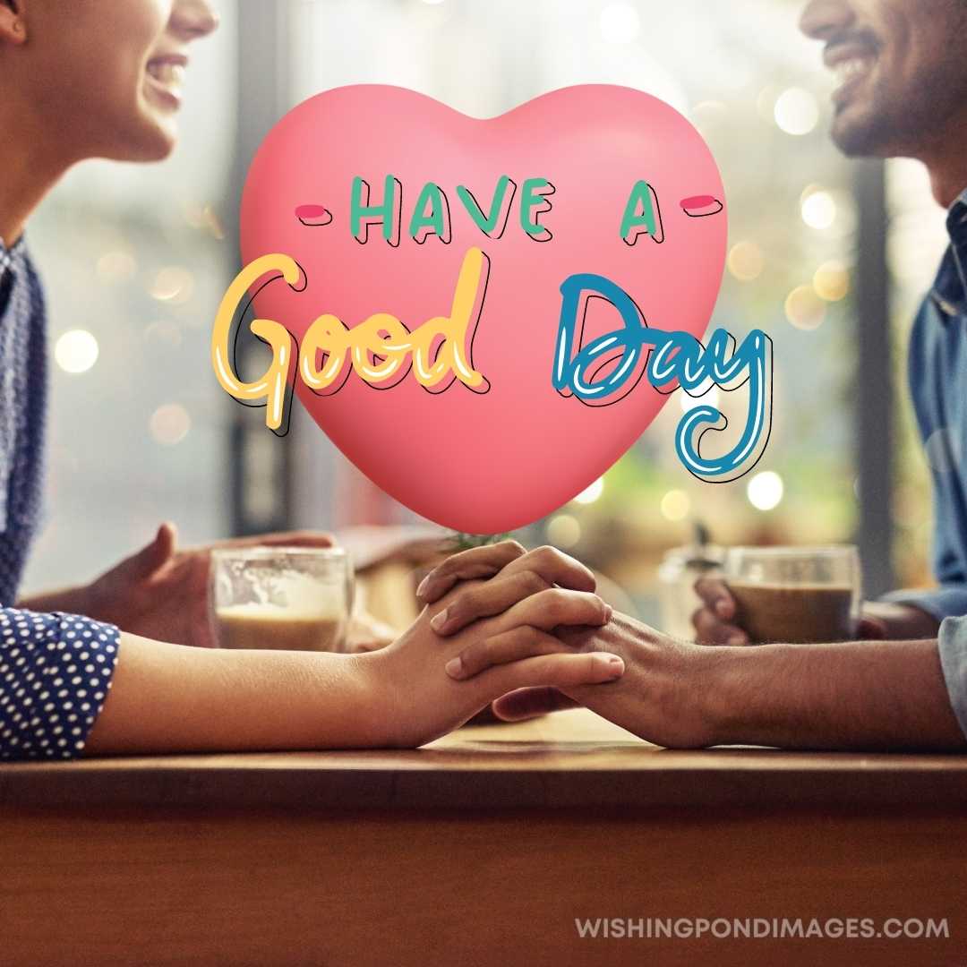 Shot of a young couple enjoying their date at a local coffee shop. Good Morning Coffee Images